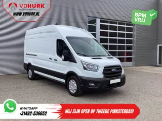 Ford Transit 350 2.0 TDCI 185 pk Aut. L3H3 Riem V.V/ 2xSchuifdeur/ Bi-Xenon/ Elek.Stoel/ Carplay/ St