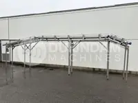 Transportband in boogvorm