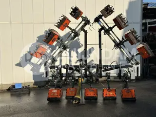 Comeb rijenfrees 12 rijen hydraulisch opklapbaar