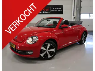 Volkswagen Beetle Cabriolet 1.2 TSI Design BMT Airco-ecc Fender Extra meters NL-auto Navigatie PDC N