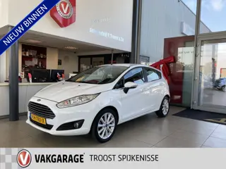 Ford Fiesta 1.0 EcoBoost Titanium,1E Eigenaar Dealeronderhouden,Navigatie,Parkeerassistent,Spraakbed