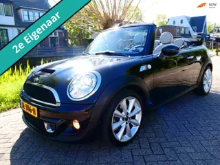 Mini Mini Cabrio 1.6 Cooper S Automaat 184pk 2e eig. Clima Leder Navi PDC