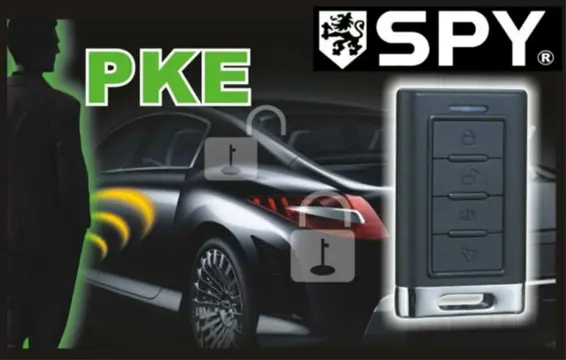 Automatische Centrale Vergrendeling en Alarm SPY PKE