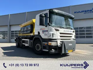 Scania P 230 Euro 3 / Nido Salt Spreader - Salz Streuer 5 m3 / PTO / 6x2 / 99 dkm / NL Truck