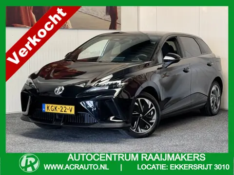 MG Mg4 electric COMFORT LONG RANGE 64 KW 204 PK FABRIEKGARANTIE TOT 2031 !!! NAVIGATIE VIA APPEL CAR