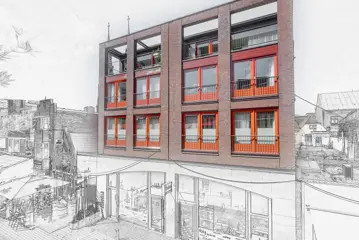 Woning aan de Jan van Lieshoutstraat te Eindhoven