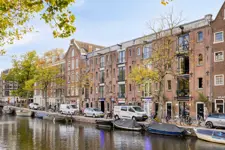 Woning aan de Lijnbaansgracht te Amsterdam
