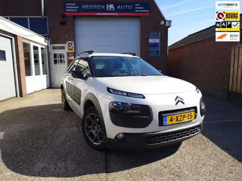 Citroen C4 Cactus 1.2 PureTech Shine, Parelmoer Wit, Dealer onderhouden, Camera