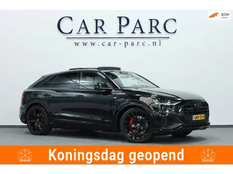 Audi Q8 55 TFSI e quattro S-line BTW/MATRIX+LED/VIRTUAL/SFEER/PANO/LEER+S.VERWARMING+VERKOELING/22"L