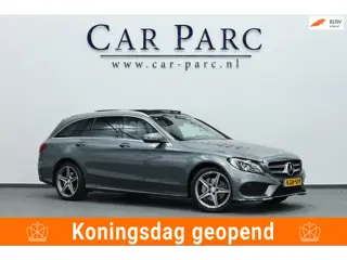 Mercedes-Benz C-klasse Estate 180 AMG Line LED/SFEER/PANORAMADAK/LEDER+S.VERWARMING/LMV/CRUISE/ECC/1