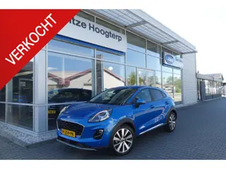 Ford Puma 1.0 EcoBoost Hybrid Titanium X TREKHAAK AFNEEMBAAR (1.100KG), WINTER PACK, ADAPT. CRUISE, 