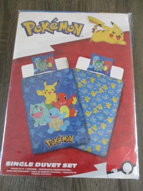 Pokemon 1 Persoons Dekbedovertrek