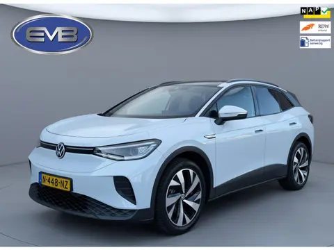 Volkswagen ID.4 Pro MAX 77 kWh, VOL OPTIES, panoramadak, soh 98 %, leder, el bedienbare trekhaak 21 