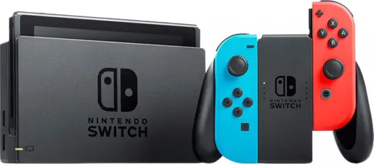Nintendo Switch (2019 upgrade) - Red/Blue