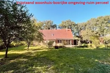 Vrijst. woonhuis landhuisstijl aan bosrand