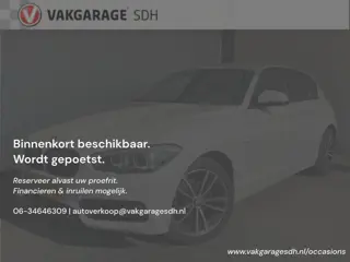 BMW 1-serie 116i Edition Sport Line Shadow Executive|NAP|LED|Sportstoelen|Nette auto