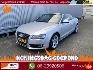 Audi A5 Cabriolet 2.0 TFSI quattro Pro Line 156Dkm.NAP, AUTOMAAT, Leer, Navi, Clima, CC, PDC, LM, nw