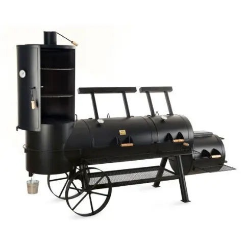 24 inch Joe's Barbecue Smoker Extended Chuckwagon Catering