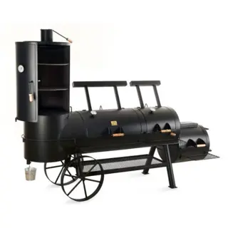 24 inch Joe's Barbecue Smoker Extended Chuckwagon Catering