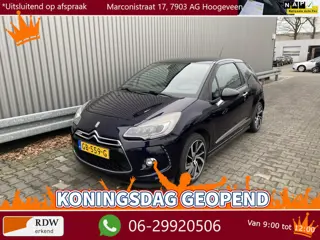 Citroën DS3 1.2 PureTech So Chic 155Dkm.NAP, Clima, Navi, CC, PDC, LM, – Inruil Mogelijk –