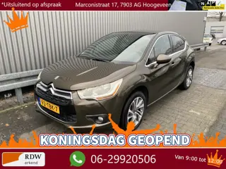 Citroën DS4 1.6 VTi So Chic 157Dkm.NAP, Leer/Stof, Clima, CC, LM, nw. APK – Inruil Mogelijk –