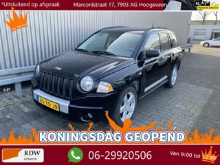 Jeep Compass 2.4 Limited Leer, A/C, Stoelvw, CC, PDC, LM, Trekh, nw. APK – Inruil Mogelijk –