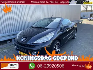 Peugeot 207 CC 1.6 VTi met Windscherm en Licht Metaal, Historie aanwezig, – Inruil Mogelijk –