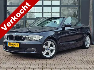 BMW 1 Serie Cabrio 118i Executive | Airco | Stoelvewarming | Opbergpakket | Licht & regensensor | Al