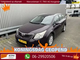 Toyota Avensis wagon 1.8 VVTi Dynamic AUTOMAAT, 168Dkm.NAP, Clima, Navi, PDC, LM, nw. APK – Inruil M