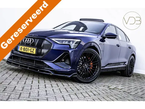 Audi e-tron Sportback 55 SOH 93% 22inch PANO 360GR AMBIANCE TREKHAAK Origineel NL