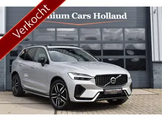 Volvo XC60 2.0 T6 Plug-in hybrid AWD R-Design 350 Pk SOH 93% Pano Trekhaak H/K Memory 360 Camera HUD