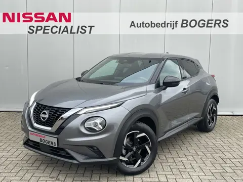 Nissan Juke 1.0 DIG-T N-Connecta Automaat Navigatie, Climate Control, Half Leder, LED, 17"Lm, Stoel/