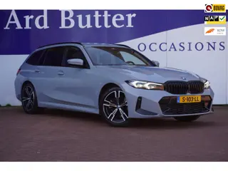 BMW 3-serie Touring 320e M SPORT+leder+elek-Klep++stoel-verw+Led+camera+navigatie+sfeer-verlichting+