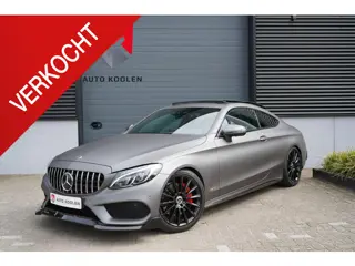 Mercedes-Benz C-klasse C300 coupé AMG line /Pano/Burmester/360 cam/Full option!