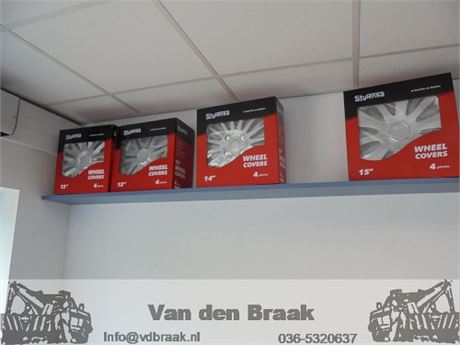 Set van 4 wieldoppen
