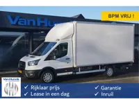 Ford Transit 350L 130PK Bakwagen BPM VRIJ!! Camera, Luchtvering, Dhollandia Klep, Lat om Lat!! NR. J