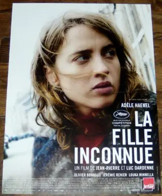 LA FILLE INCONNUE FRANSE filmposter.