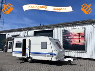 Hobby De LUX E EASY 460UFE MOVER VOORTENT NIEUWSTAAT 4 persoons .   .