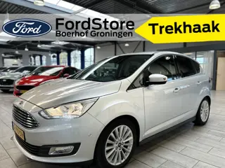 Ford C-MAX Ecoboost 125pk Titanium | Dealer onderhouden | Trekhaak | Winterpack | Sync 3 | Camera | 