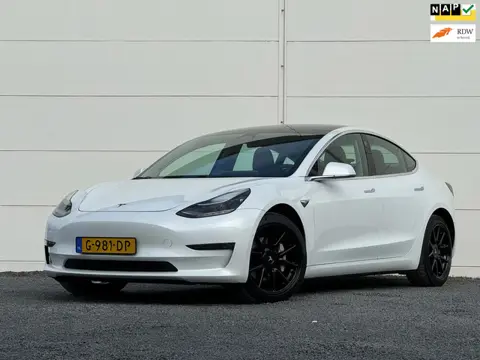 Tesla Model 3 Long Range AWD 75 kWh Org NL Pano FSD incl Btw Camera Memory seats Leer Dodehoek detec