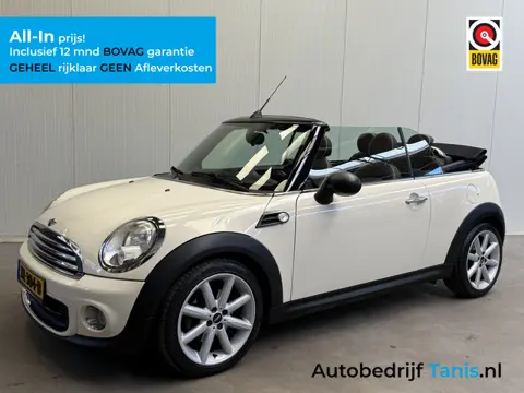 MINI Cabrio 1.6 One Chili LEDER-AIRCO/ECC-LMV-PDC