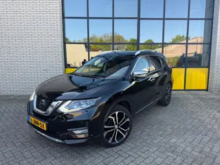 Nissan X-Trail 1.3T 160PK Tekna, vol leer, trekhaak, xenon & glazen schuif kantel dak