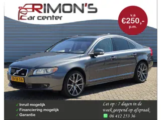 Volvo S80 4.4 AWD V8 Summum G3 Gas Aut Leder Navi Dakraam