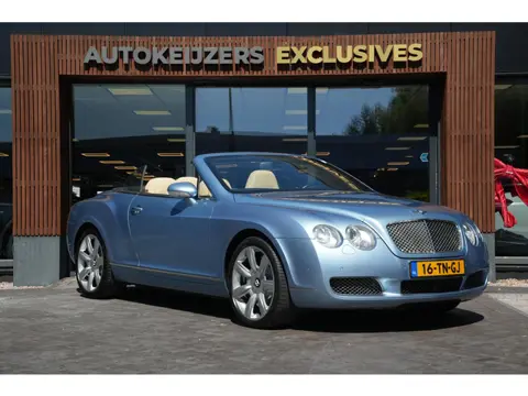 Bentley Continental GTC 6.0 W12 Cabriolet Nederlandse auto, perfect onthouden