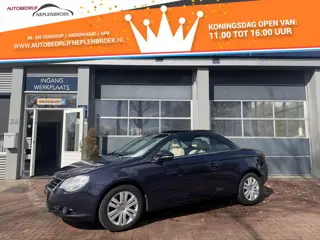 Volkswagen Eos 1.4 TSI Leer,16Inch,Clima,Cv.Navi,Schuifdak Bj 2008  Apk 11-2026 Dak werkt niet, schu