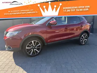 Nissan QASHQAI 1.2 Connect Edition Automaat,360 camera,Trekhaak,Panodak,Pdc Hoge Zit Bj 2015 Km 121.