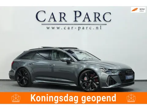 Audi RS6 Avant 4.0 TFSI quattro 600+PK BTW/KERAMISCH/VIRTUAL/B&O 3D/ACHTERASB/SFEER/PANO/22"/360 CAM