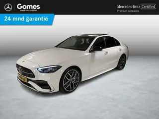 Mercedes-Benz C-klasse 200 AMG Line | Panoramadak | Trekhaak | Memory stoelen