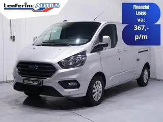 Ford Transit Custom 2.0 TDCI 170 pk Aut. L2H1 Limited 2x Schuifdeur Airco, Apple Carplay, Camera, Tr