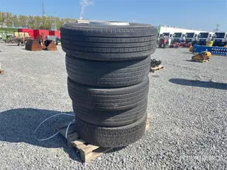 QUANTITY of (5) Tyres W/Rims